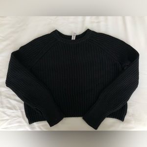 American Apparel Cropped Fisherman Sweater